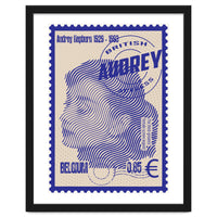 Audrey Hepburn Stamps Art