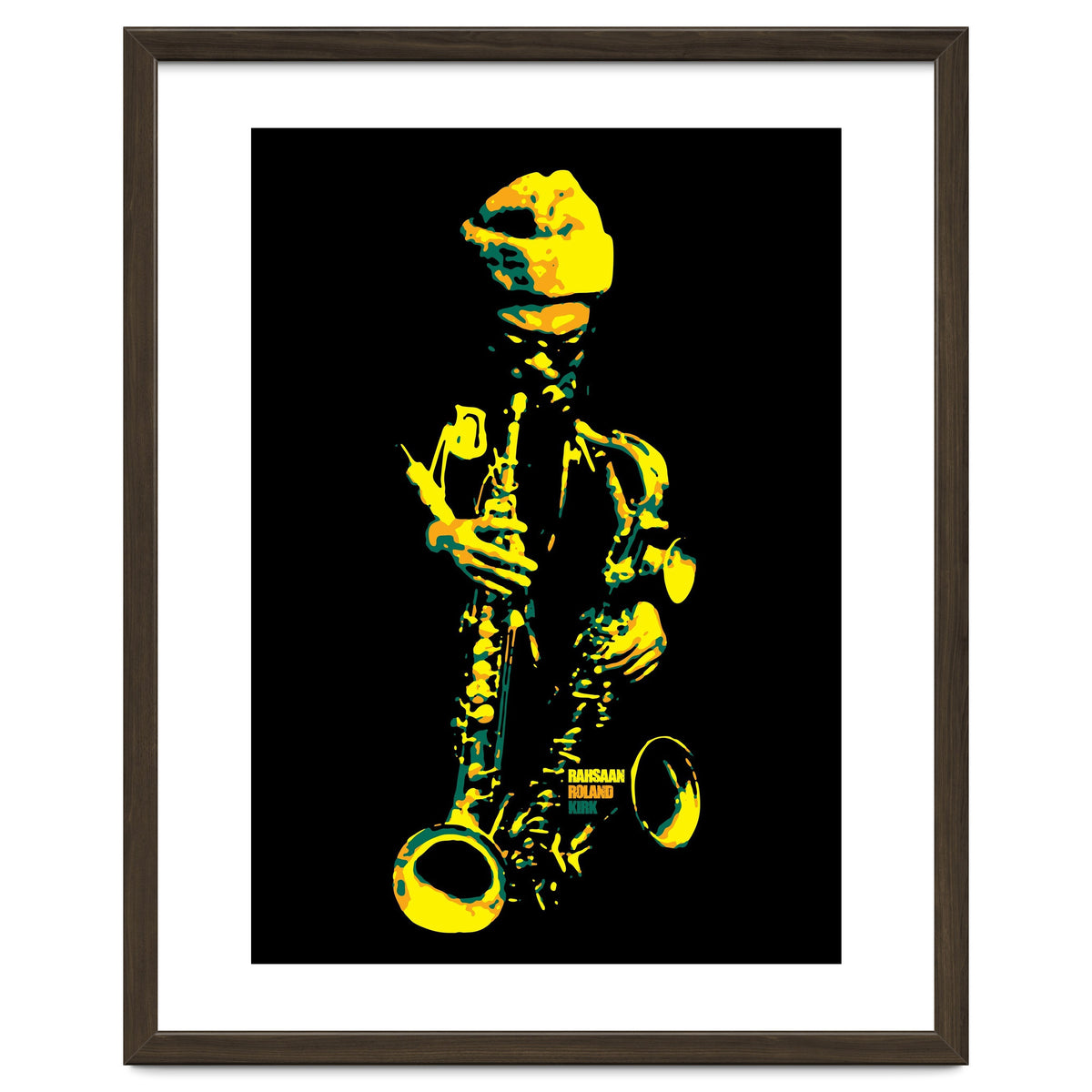 Rahsaan Roland Kirk in Pop Art