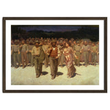 Giuseppe Pellizza da Volpedo / 'The Fourth State', 1901, Oil on canvas, 293 × 545 cm. thumbnail