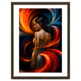 The Beauty of a Woman in an Exotic Pose thumbnail