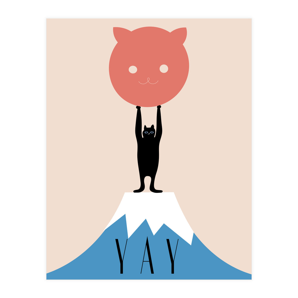 YAY - Powerful Cat (Print Only)