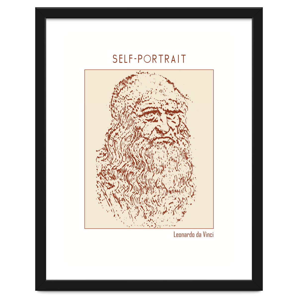 Self Portrait – Leonardo Da Vinci