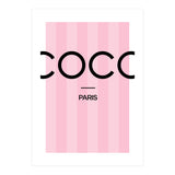Paris Fashion Quote Art, Coco Chanel, Chic Decor (Print Only) thumbnail