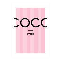 Paris Fashion Quote Art, Coco Chanel, Chic Decor (Print Only)