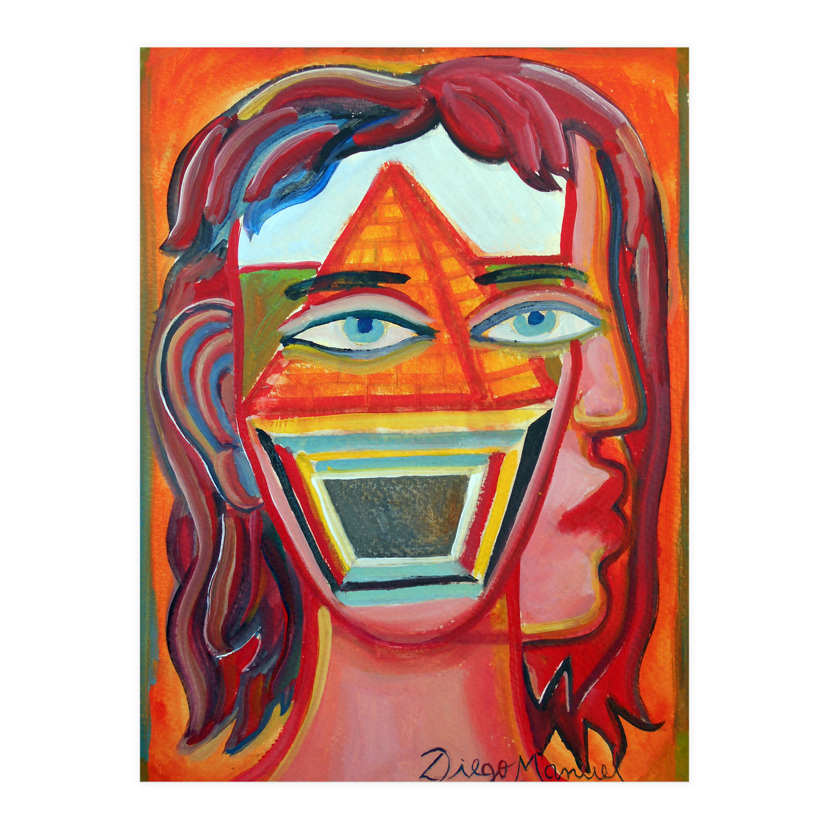 Cabeza De Mujer 11 (Print Only)