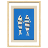 Minimal Fish On Blue thumbnail