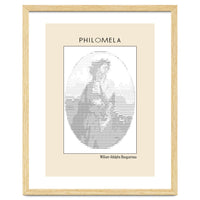 Philomela – William Adolphe Bouguereau (1861) – Ascii Art