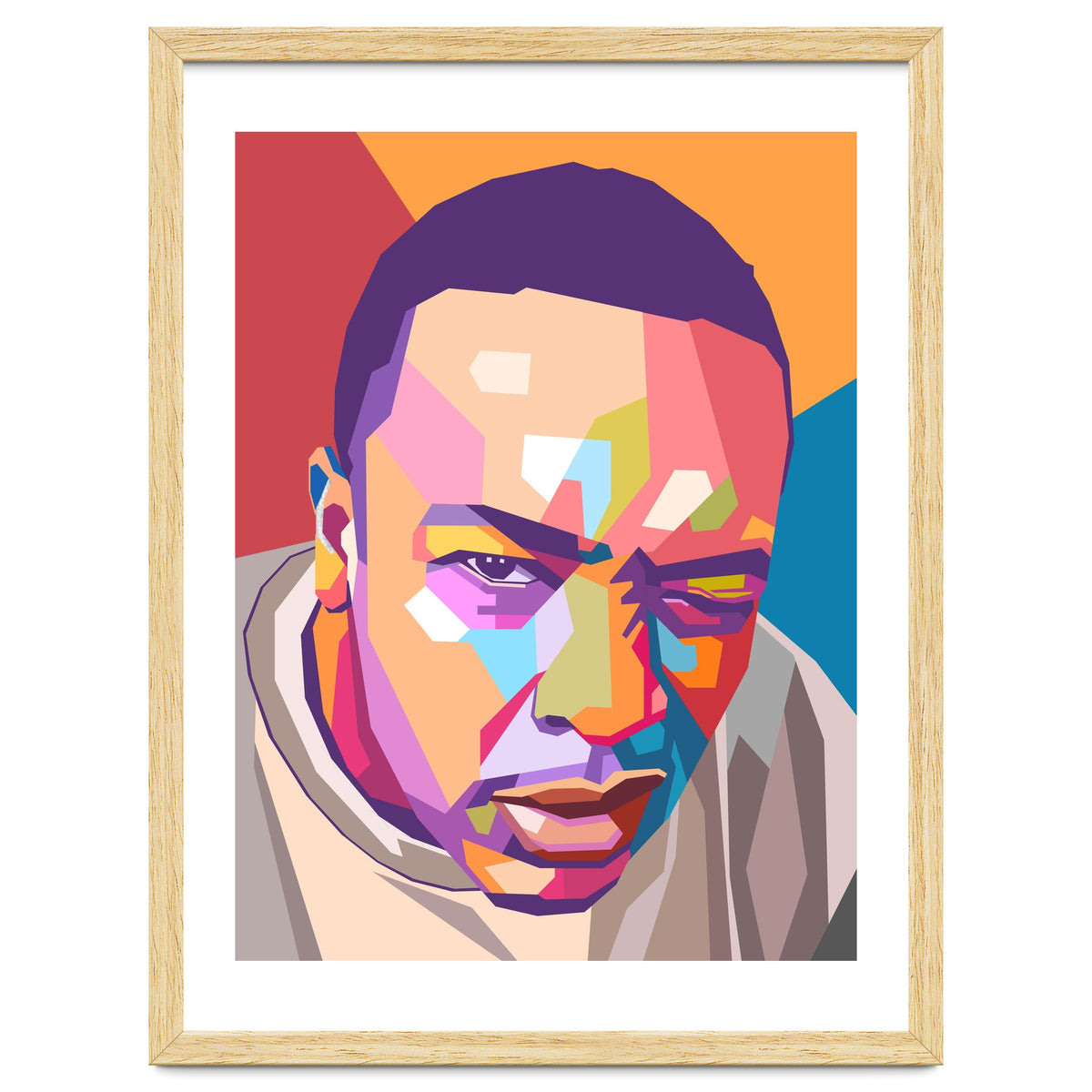 Dr Dre pop art portrait