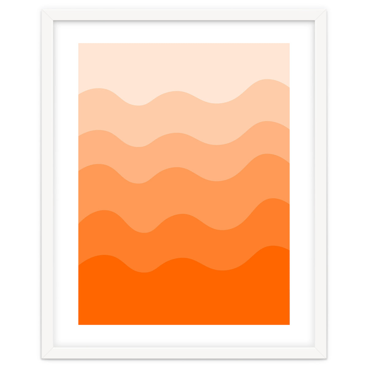 Orange gradient design