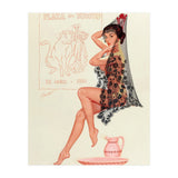 Pinup Spanish Girl (Print Only) thumbnail