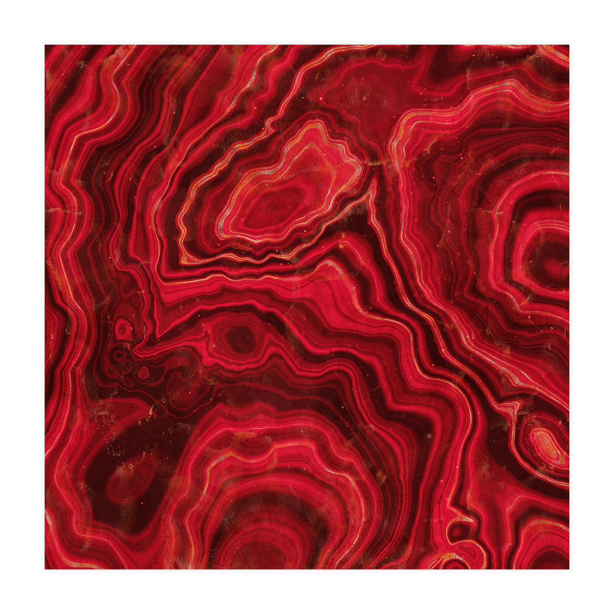 Red Agate Texture 02 (Print Only)