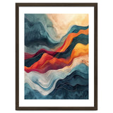 Abstract Flowing Mountain Landscape thumbnail