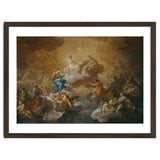 Corrado Giaquinto / 'La Santísima Trinidad, la Virgen y santos', 1755-1756, Italian School. thumbnail