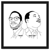 Martin Luther King Jr and Malcolm X thumbnail