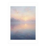 Ethereal Autumn Forest with Misty Sunlight Beams (Print Only) thumbnail
