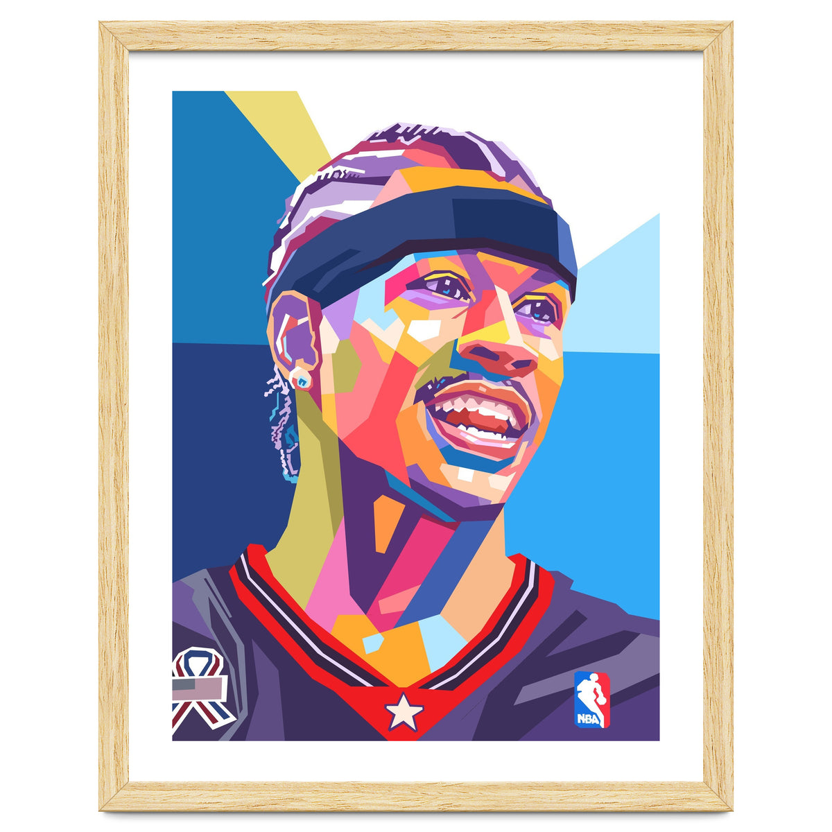 Allen Iverson pop art