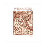 Woman With A Butterfly (Print Only) thumbnail