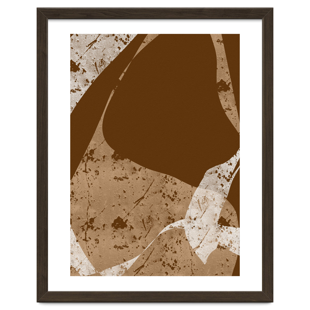 Brown Abstract Minimalist