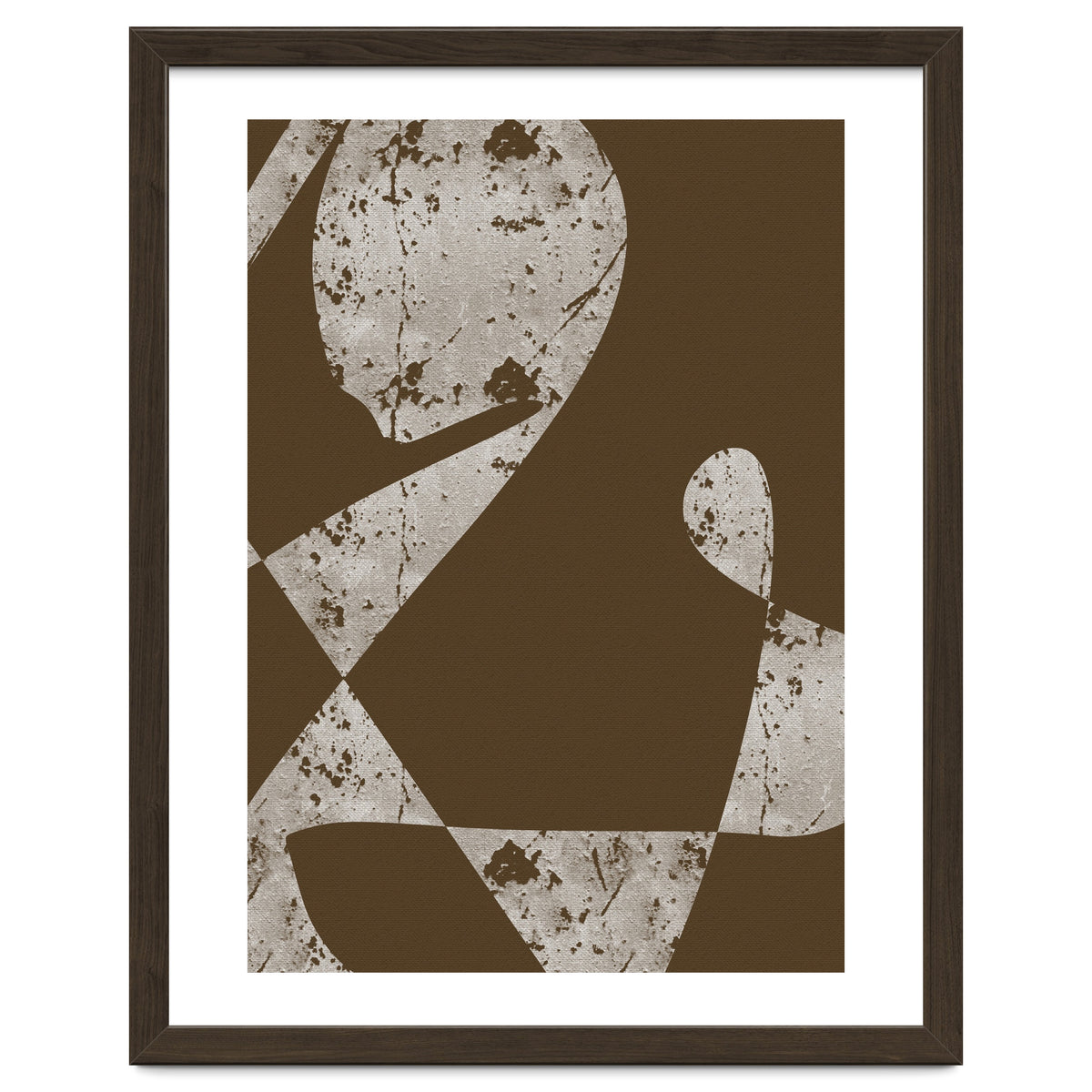 Abstract White Scratch