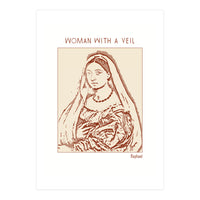 Woman With A Veil – Raphael (Print Only)