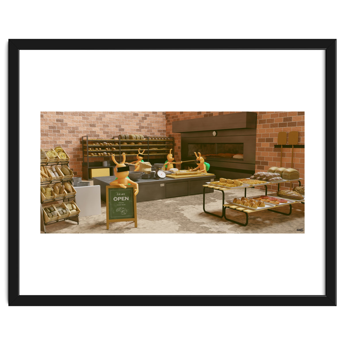 Bakery "Open Everyday" (Lwuba 033 Bakery 04)