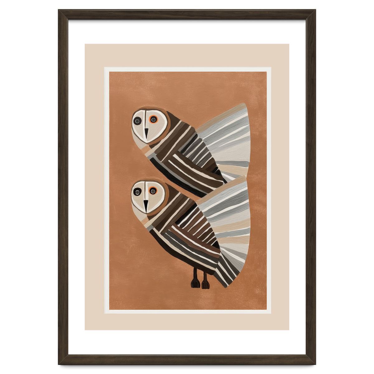 Striped Owl Pair