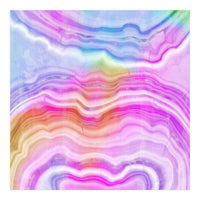 Neon Agate Texture 03  (Print Only)
