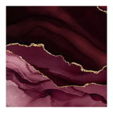 Burgundy & Gold Agate Texture 12 (Print Only) thumbnail