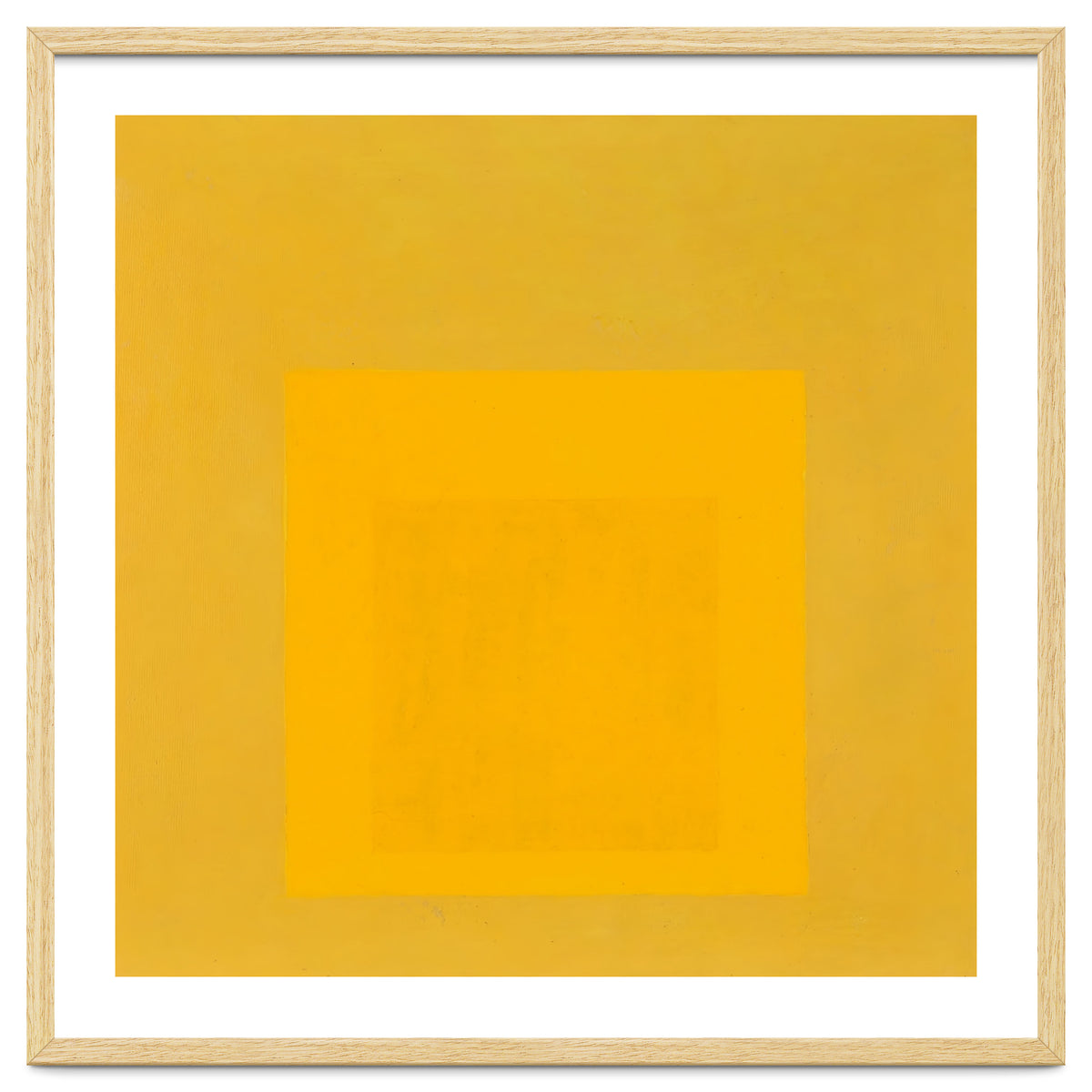 JOSEF ALBERS - HOMAGE TO THE SQUARE YELLOW