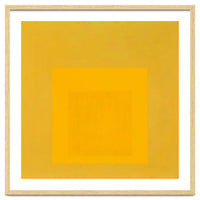 JOSEF ALBERS - HOMAGE TO THE SQUARE YELLOW