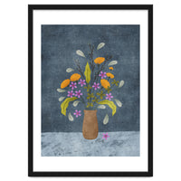 Moody Floral Vase