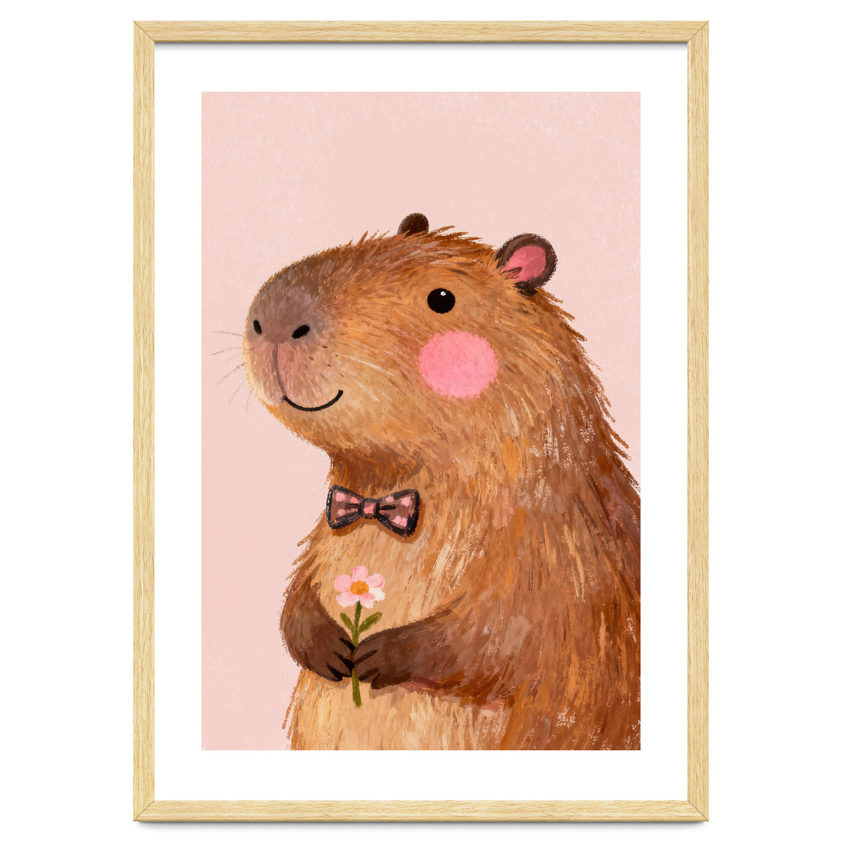 Capybara Kindergarten Nursery Art