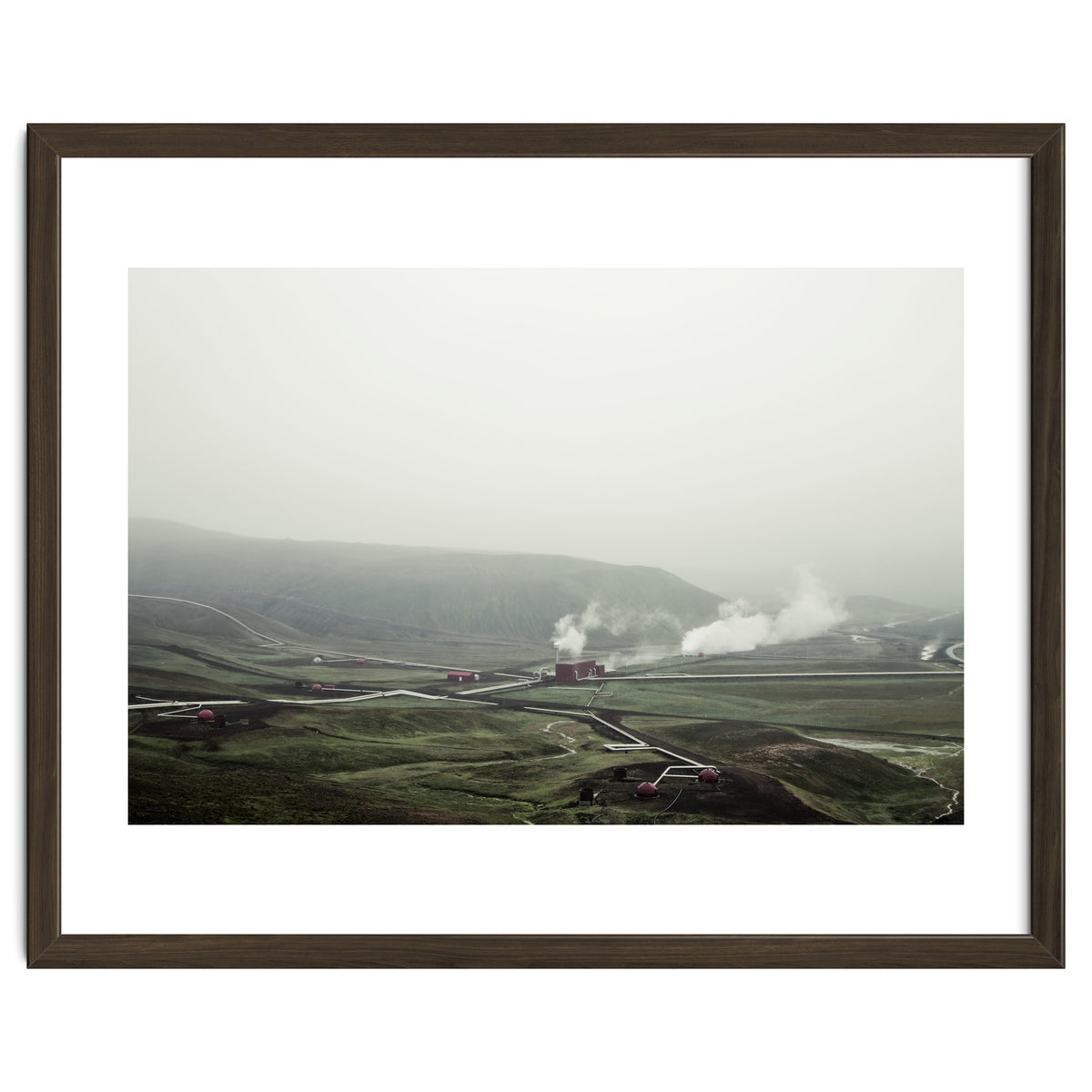 Geothermal Pipe Line - Iceland