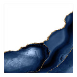 Navy & Gold Agate Texture 22 (Print Only) thumbnail