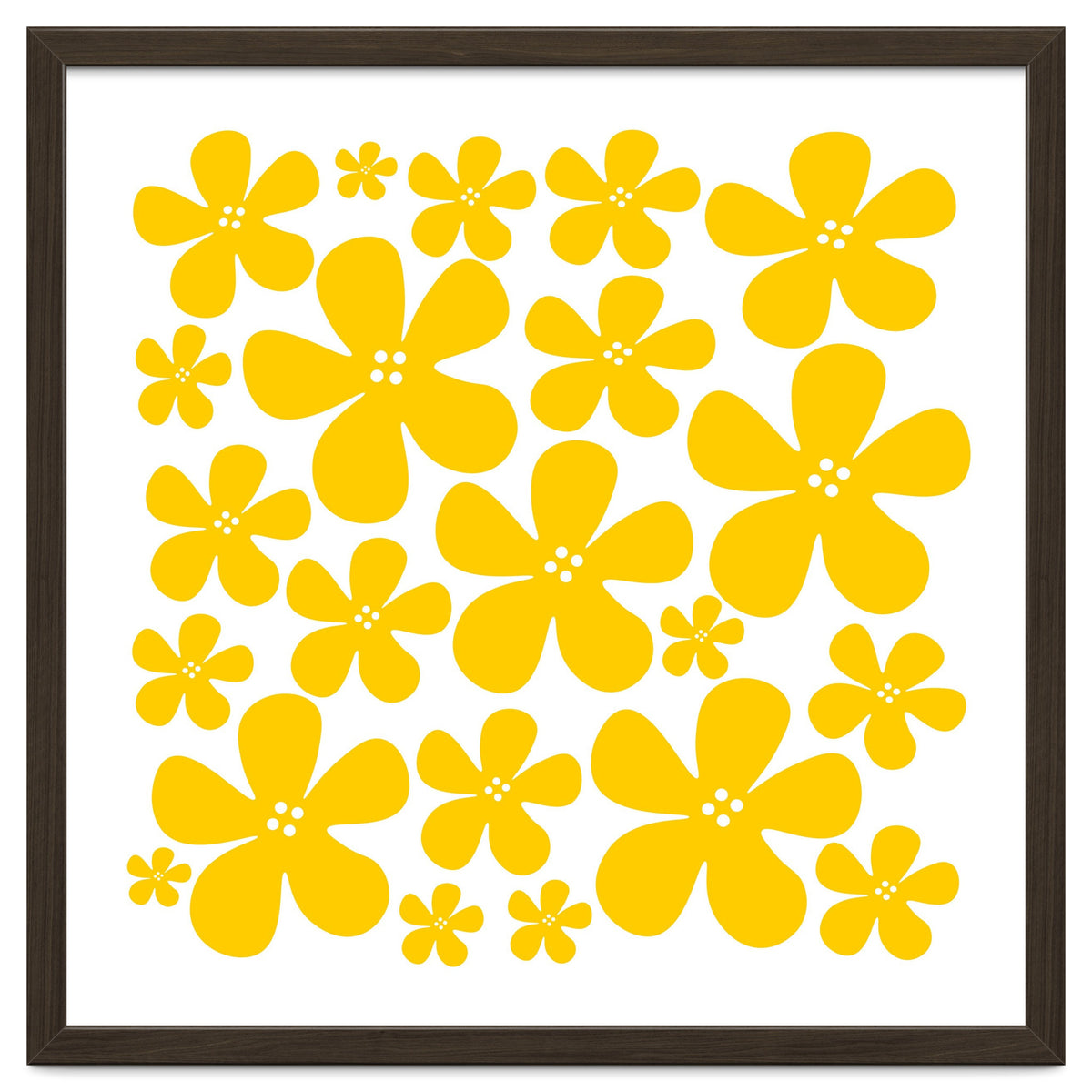 Yellow Flowers Pattern