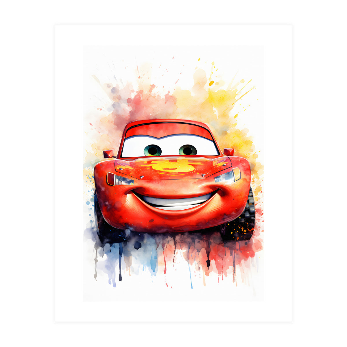 Car Mcqueen (Print Only)