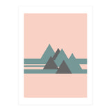 Peak Pink & Greys (Print Only) thumbnail