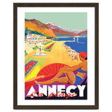 Beach at Annecy Lake, France thumbnail