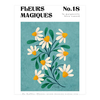 Magical Flowers No.18 Duck Egg Daisies (Print Only)