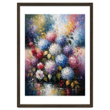 Vibrant Summer Hydrangea Bouquet Heavy Impasto Oil Painting thumbnail