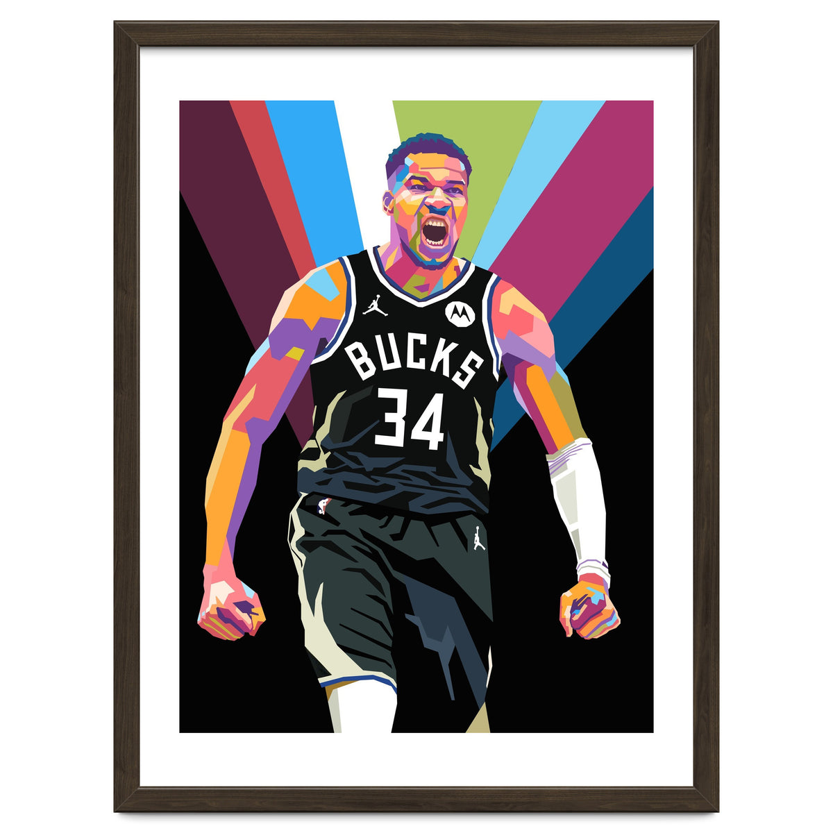 Giannis Antetokounmpo art