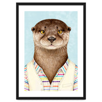 Otter Portrait in Jacket