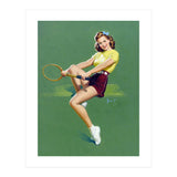 Pinup Tennis Player (Print Only) thumbnail