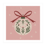 Christmas Flower Globe (Print Only) thumbnail