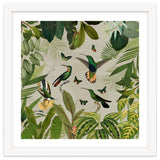 Vintage Exotic Hummingbirds Jungle thumbnail