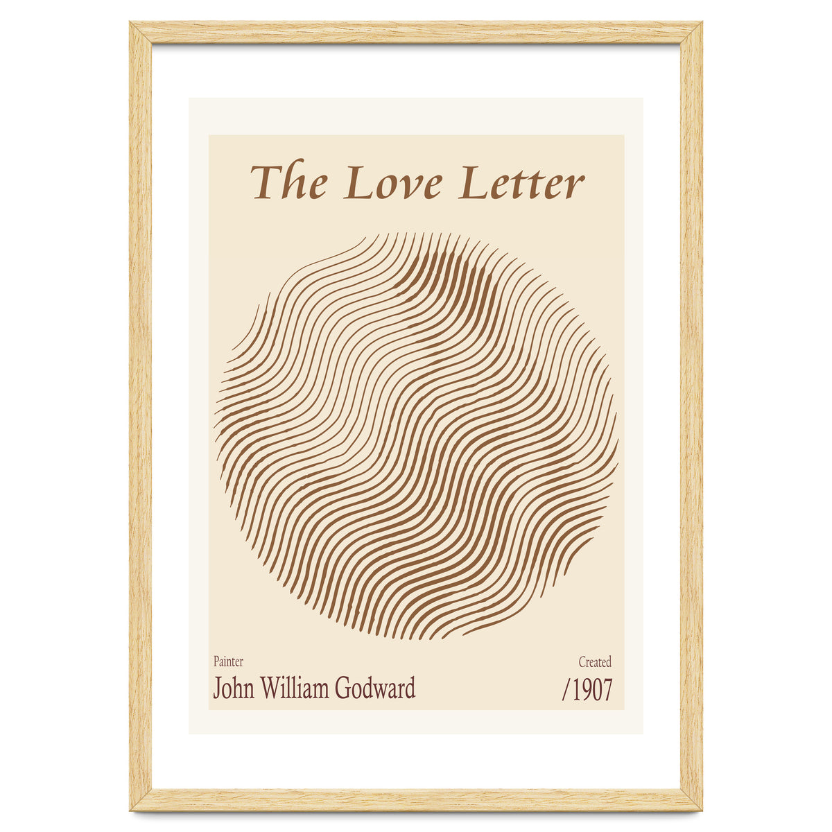 The Love Letter – John William Godward (1907)