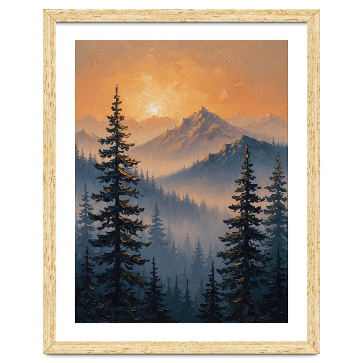 Ethereal Alpine Glow