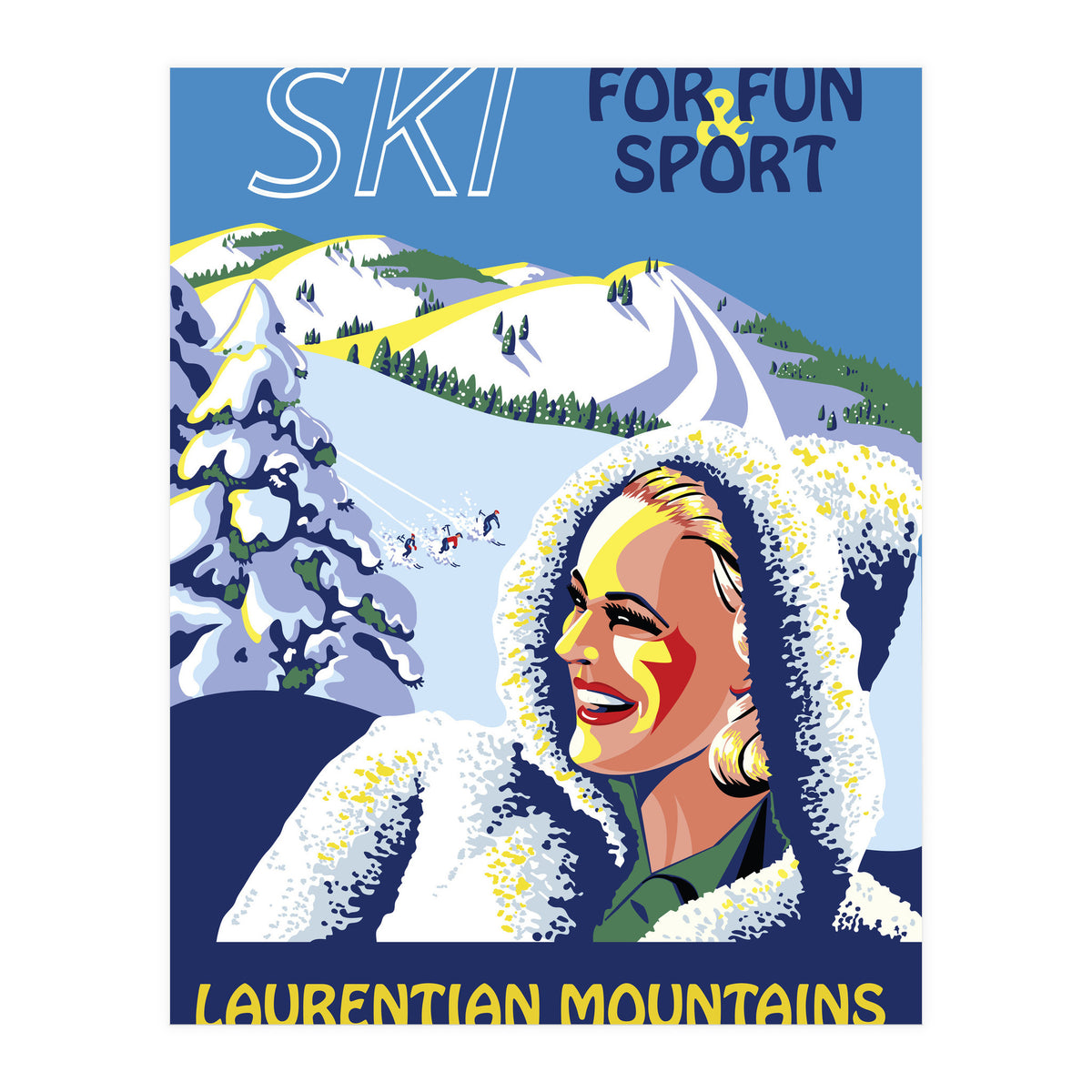 Laurentian Mountains (Print Only)