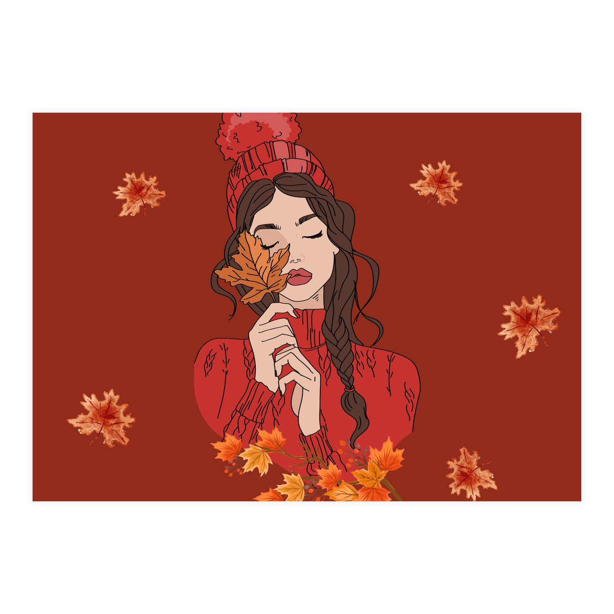 Autumn teaches us the beauty of letting go 🍂 (Print Only)