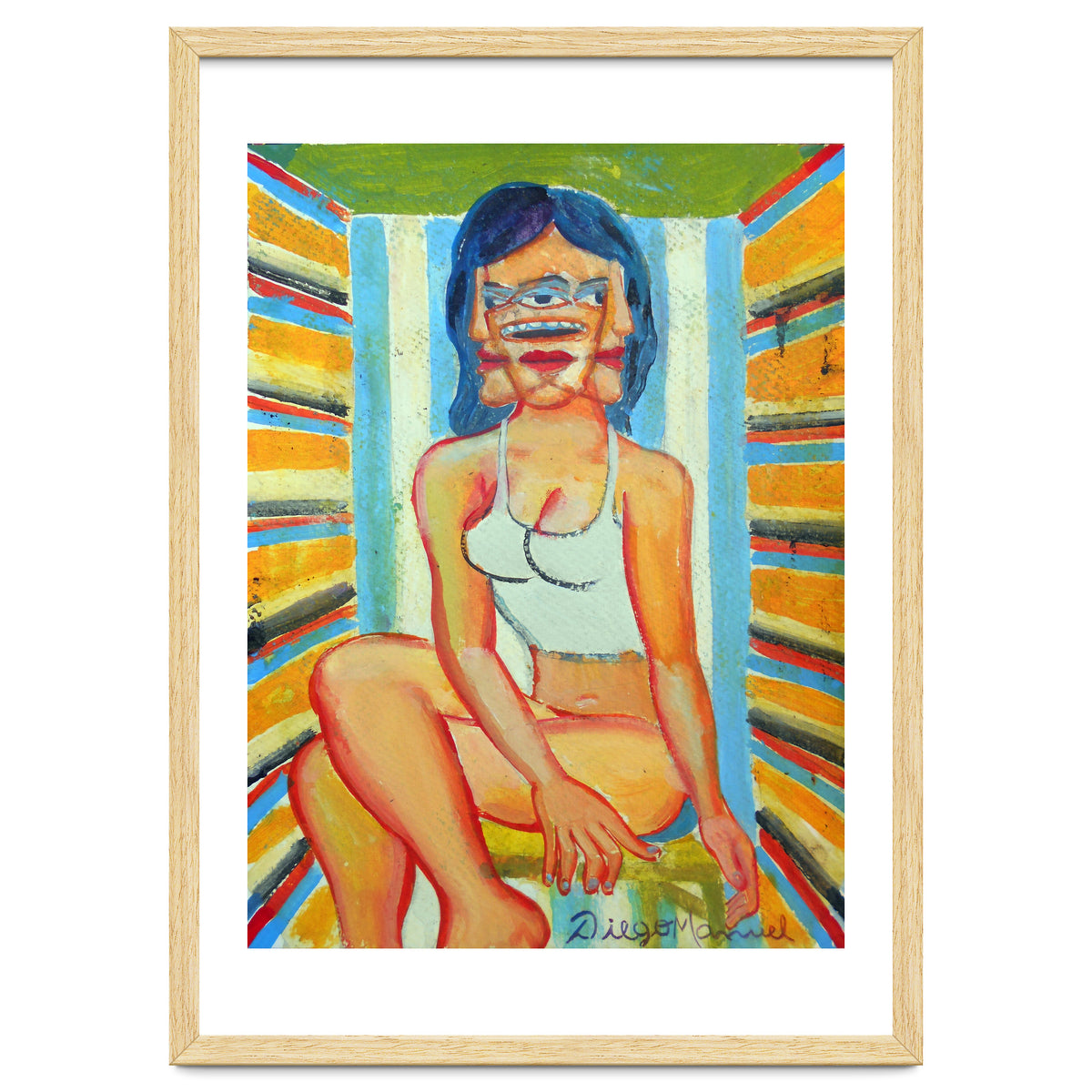 Mujer En La Silla 11